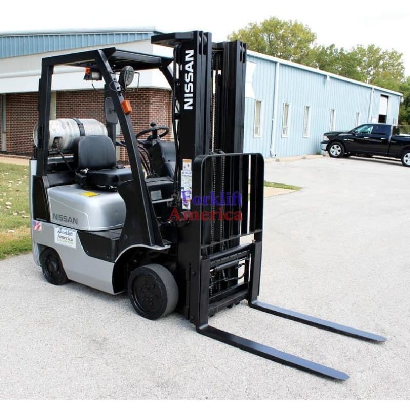 2007 Nissan MCPL02A20LV 4000 lb. LPG Forklift w/ Sideshift 187’H - Forklifts