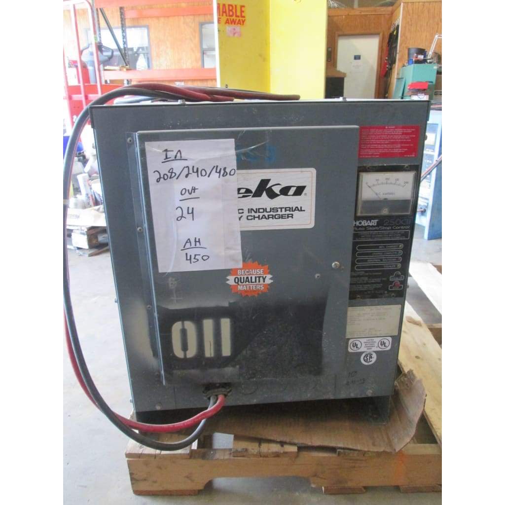 Deka 24V Electric Forklift Battery Charger 510AH 208/240/480 1ph - Chargers