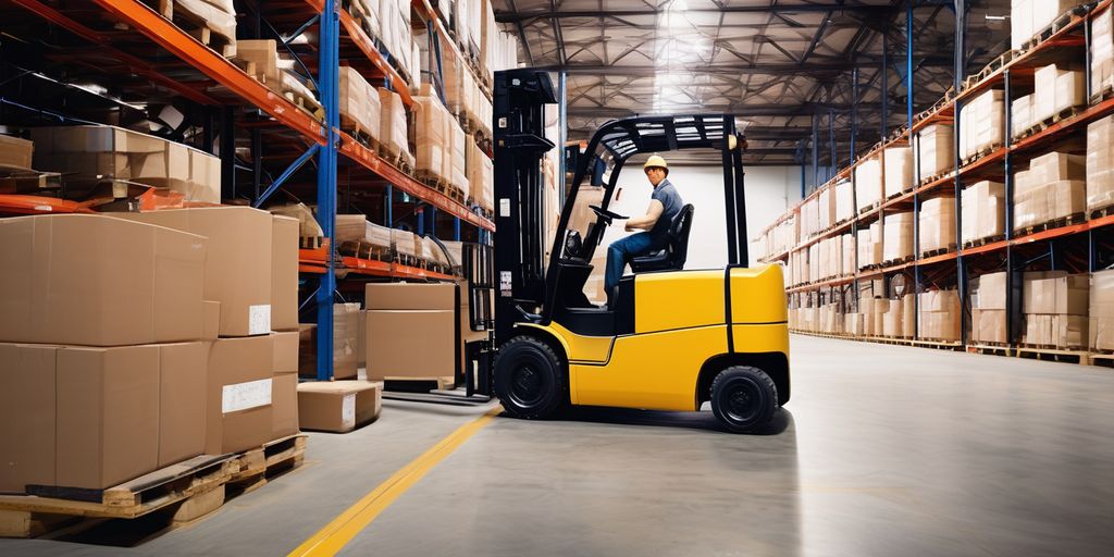 forklift safety features in warehouse