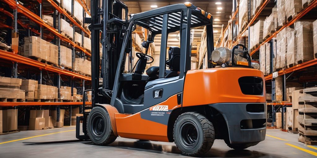 forklift maintenance in warehouse